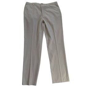 Callaway Golf Performance Tan Classic Chino Flat Front Trousers Men's 36X34‎ EUC